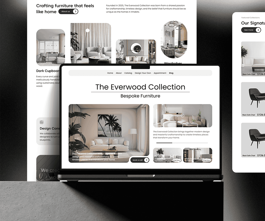 Furniture Brand Website